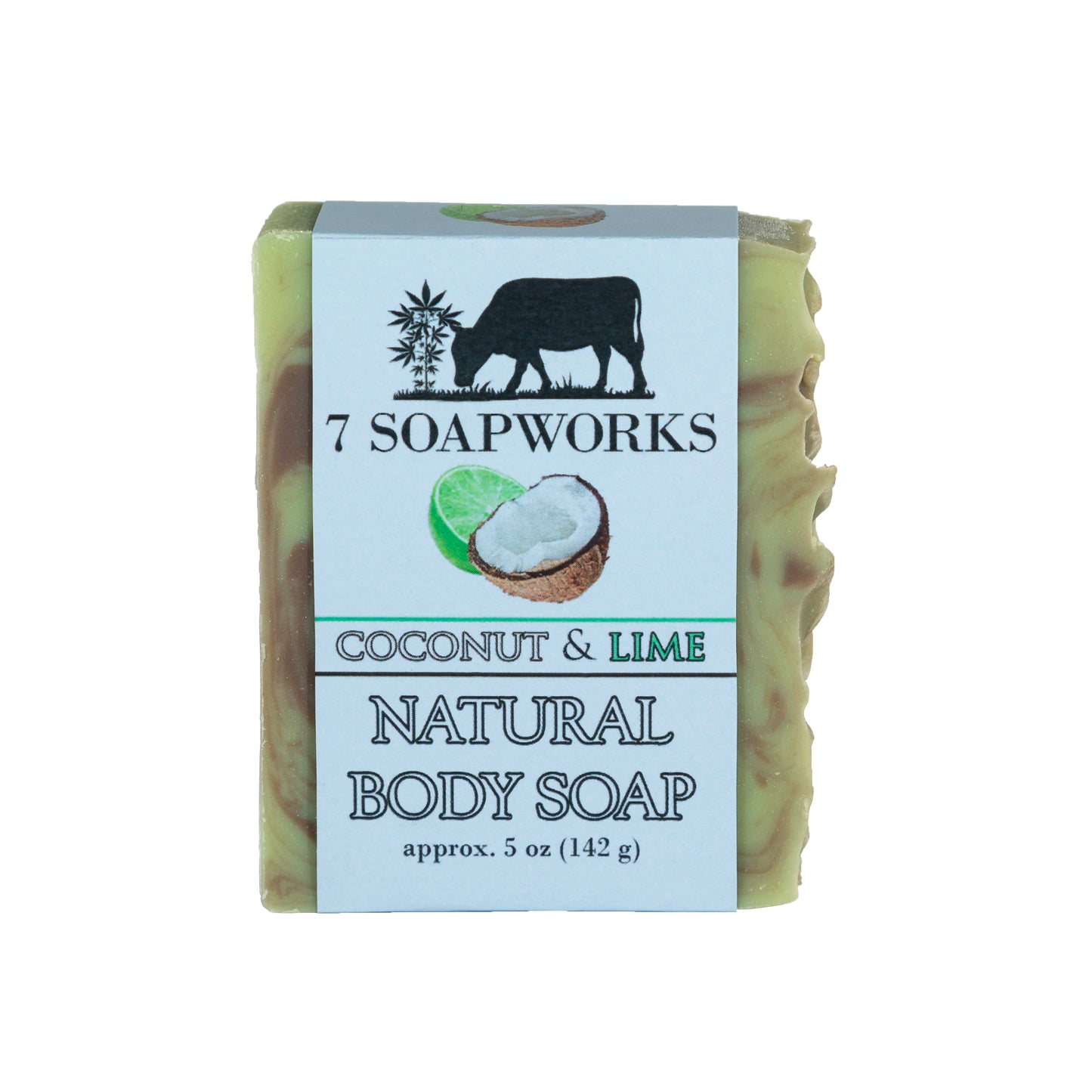 Natural Body Soap - Coconut & Lime