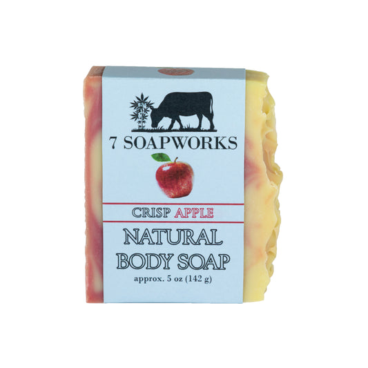 Natural Body Soap - Crisp Apple