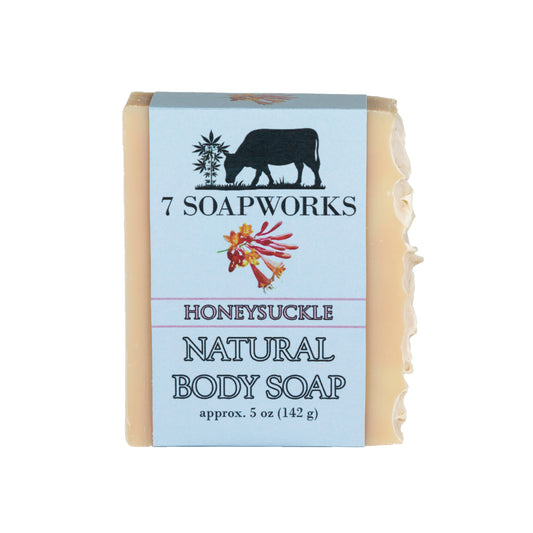 Natural Body Soap - Honeysuckle