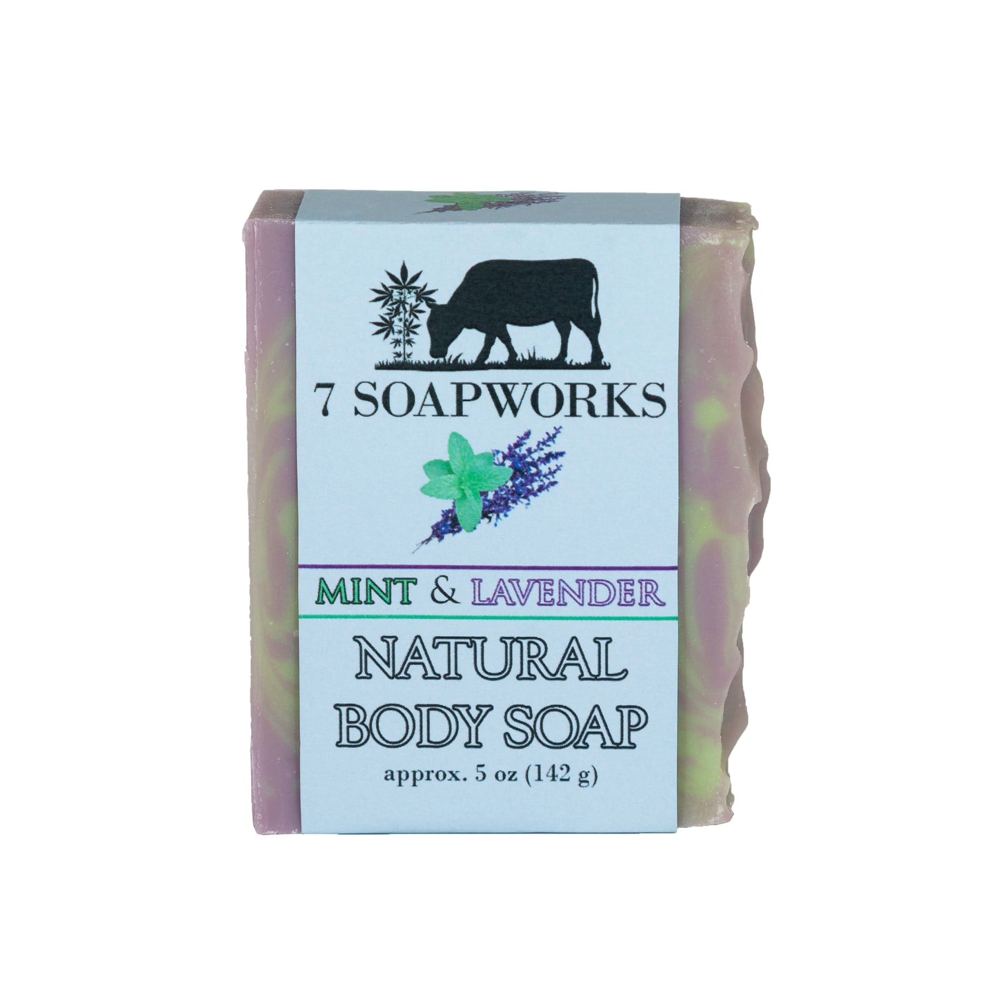 Natural Body Soap - Mint & Lavender