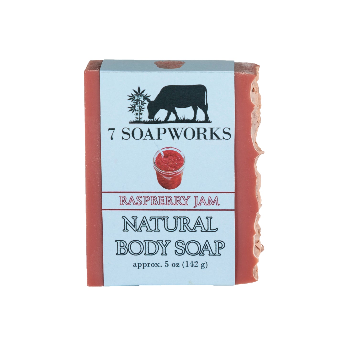 Natural Body Soap - Raspberry Jam