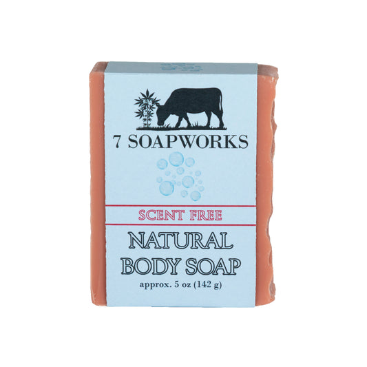 Natural Body Soap - Scent Free