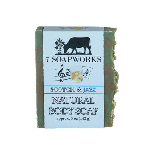 Natural Body Soap - Scotch & Jazz