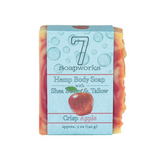 Hemp & Tallow Body Soap - Crisp Apple