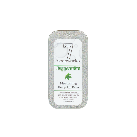 Natural Lip Balm Tin - Peppermint