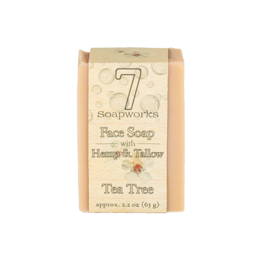 Hemp & Tallow Face Soap - Tea Tree