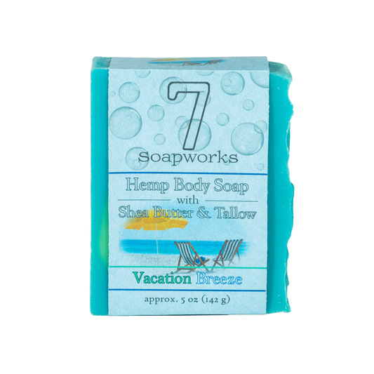 Hemp & Tallow Body Soap - Vacation Breeze